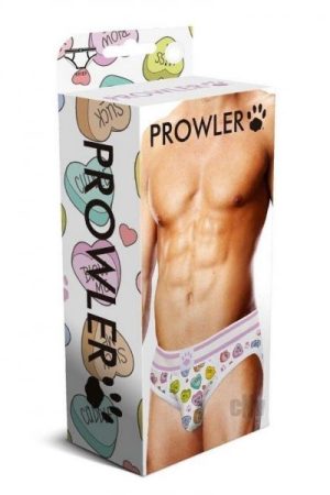 Prowler Candy Hearts Briefs Xl Wht