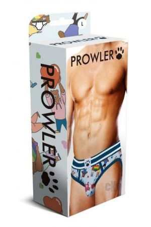 Prowler Bears W/hearts Brief Lg Blu