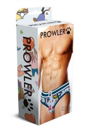 Prowler Bears W/hearts Brief Xl Blu