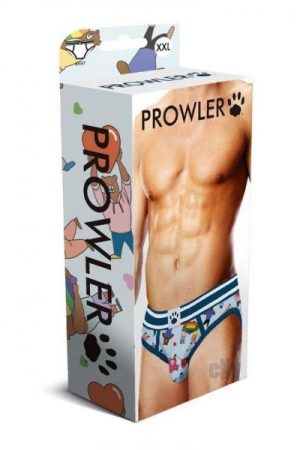 Prowler Bears W/hearts Brief Xxl Blu