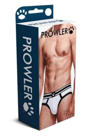 Prowler White/black Brief Md