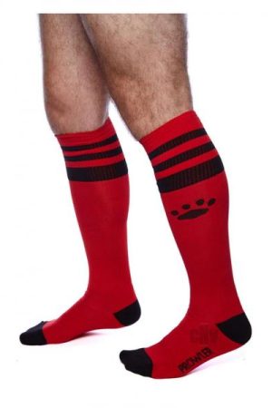 Prowler Red Football Socks Red/blk