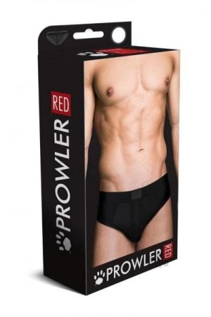 Prowler Red Ass Less Brief Blk Lg