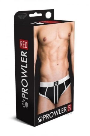 Prowler Red Ass Less Brief Wht Xl