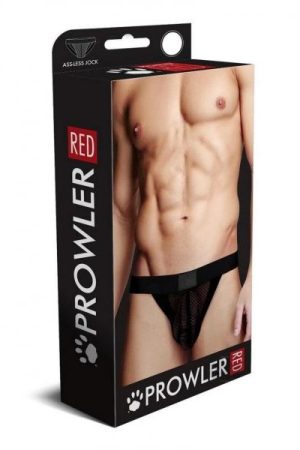 Prowler Red Fishnet Assless Jock Blk Xl