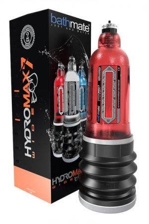 Bathmate Hydromax 7 Wide Boy Penis Pump Red 5 inches to 7 inches