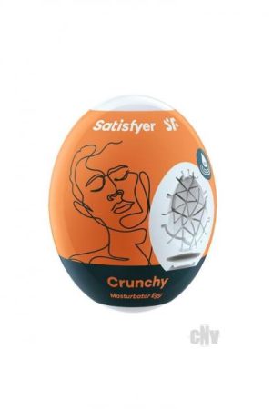 Satisfyer Masturbator Egg Crunchy Orange