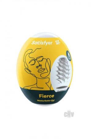 Satisfyer Masturbator Egg Fierce Yellow