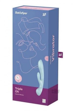 Satisfyer Triple Oh Light Blue