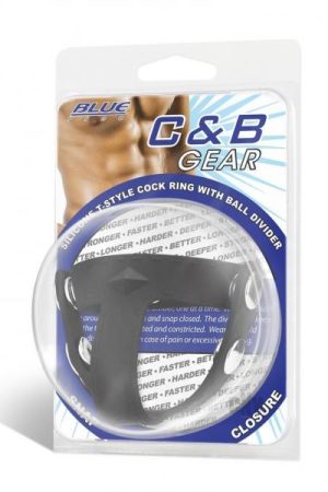 Blueline Tstyle Cockring Ball Divider