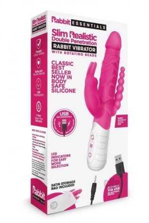 Re Recharge Slim Dp Rabbit Vibe Hot Pnk