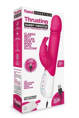 Re Recharge Thrust Rabbit Vibe Hot Pnk