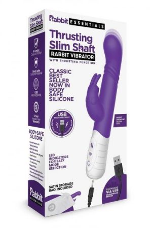 Re Recharge Slim Thrust Rabbit Vibe Pur