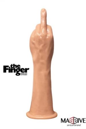 Massive The Finger Fister Beige Dildo