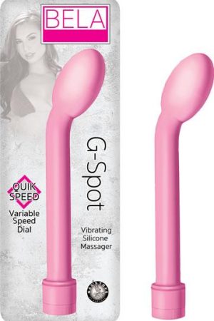 Bela G-Spot Pink Vibrating Silicone Massager