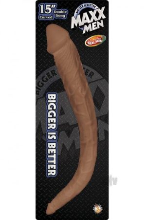 Maxx Men 15 Curved Double Dong Brown