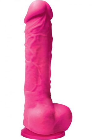 Colours Pleasures Silicone Dong Pink 5 Inches