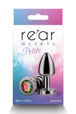 Rear Assets Petite Gunmtl/rnbw