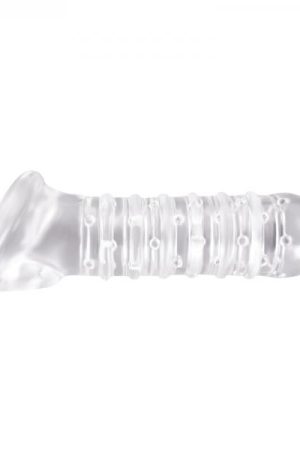 Renegade Ribbed Extension Clear Sleeve
