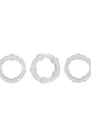 Renegade Intensity Rings Clear 3 Pack