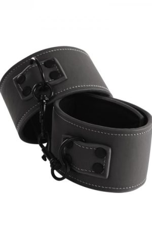 Renegade Bondage Wrist Cuff Black