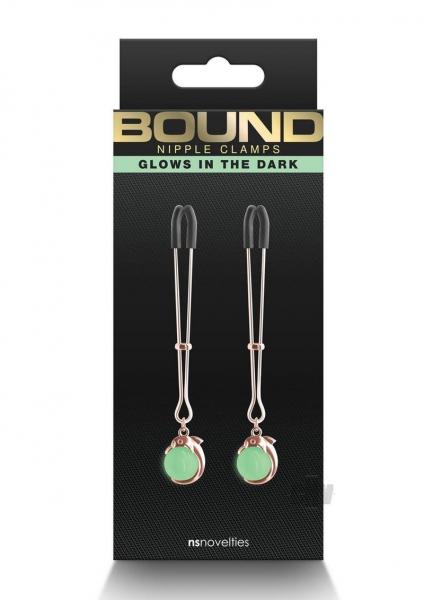 Bound Nipple Clamps G1 Gitd Rose Gold