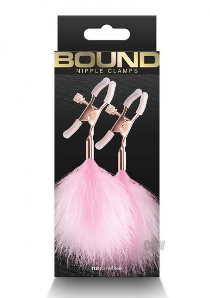 Bound Nipple Clamps F1 Rose Gld/pnk