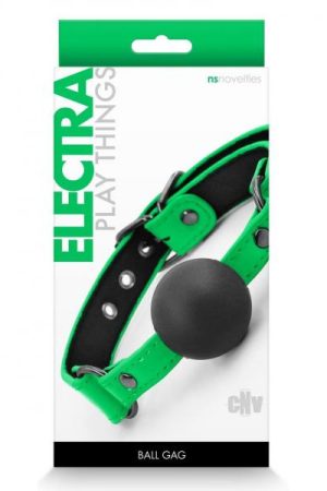 Electra Play Things Ball Gag Green