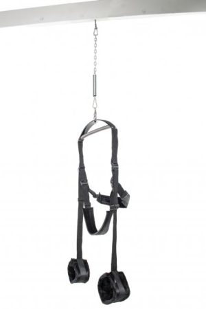 Fetish Fantasy Spinning Fantasy Swing Black