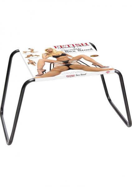 The Incredible Sex Stool Metal Black