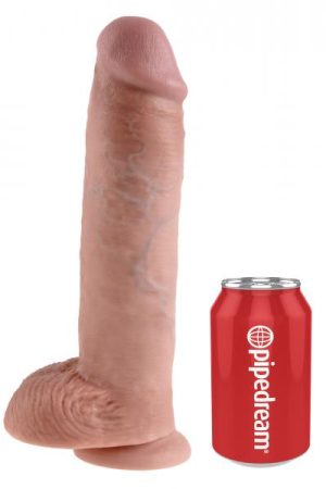 King Cock 11" Cock - Beige