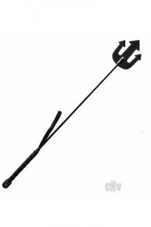 Devil Riding Crop Black