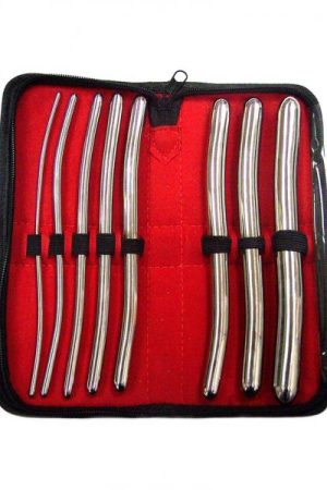 Rouge Stainless Steel Hegar 8 Piece Dilator Set