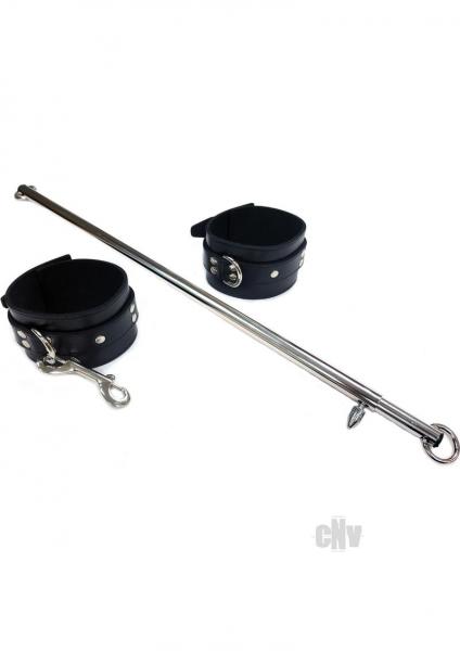 Rouge Adjustable Leg Spread Bar Metal with Cuffs