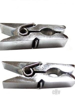 Rouge Nipple Pegs Pair Stainless Steel