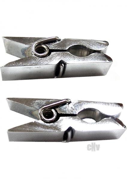 Rouge Nipple Pegs Pair Stainless Steel