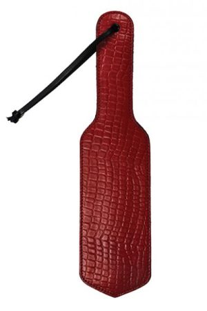 Rouge Anaconda Paddle Burgundy Black
