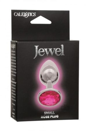 Jewel Small Rose Plug Pink