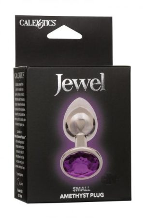 Jewel Small Amethyst Plug Purple