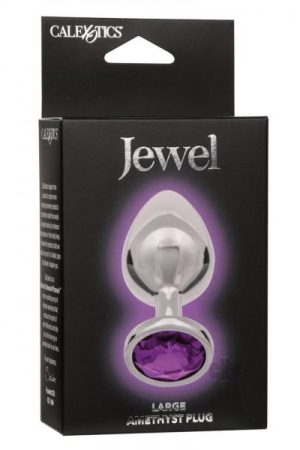Jewel Large Amethyst Plug Purple