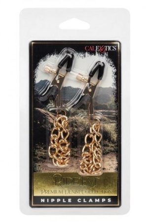Ride Em Premium Denim Coll Nipple Clamps
