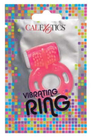 Foil Pack Vibrating Ring Pink