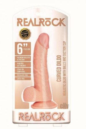 Realrock Curved W/balls 6 Vanilla