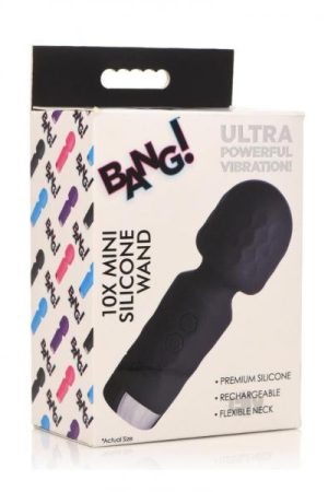 Bang 10x Mini Silicone Wand Black