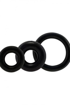 Ringo x3 3 Pack C Rings 6 Packs Per Box Black