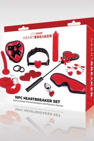 Whipsmart Heartbreaker 10 Pc Set - Black/red