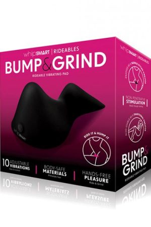 Whipsmart Rideables Bump & Grind Vibrating Pad - Black