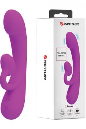 Pretty Love Sincere Scrub Brush Rabbit - Fuchsia