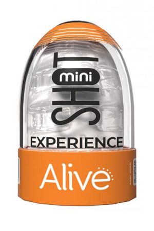 Alive Experience Mini Shot Masturbator - Transparent