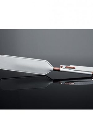 Pleasure Collection Matte Finish Paddle - White/rose Gold